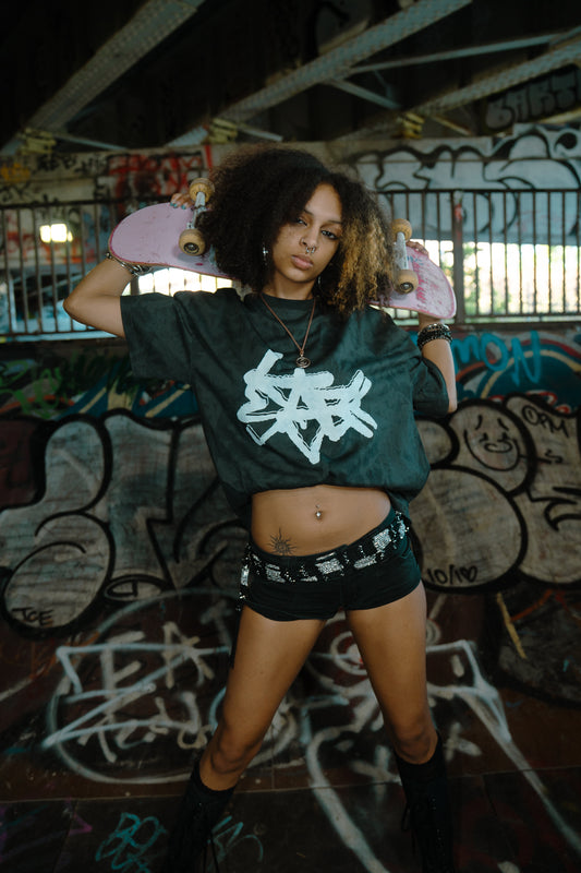 BLACK OUT RAGE TEE
